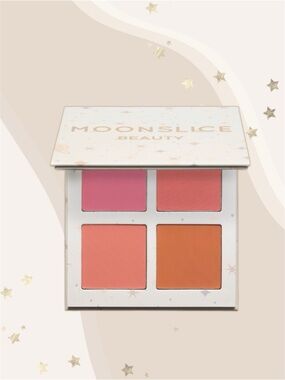 MOONSLICE Beauty Blushing Moon Quad Palette